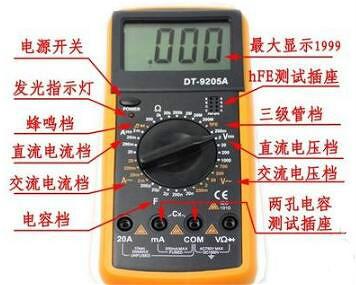 萬(wàn)用表測(cè)電流