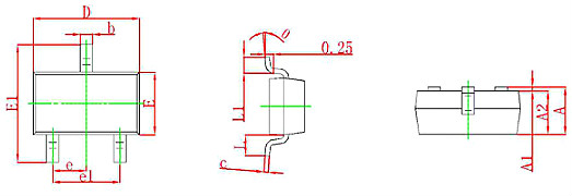 MOS管2300 6A20V SOT23