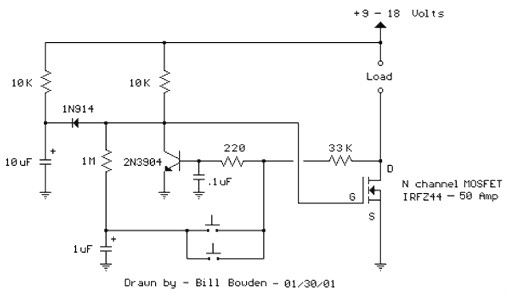 mos管開關(guān)電路-mos管電子開關(guān)實現(xiàn)多點控制是如何做到的-KIA MOS管