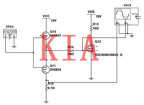 MOS管，圖騰柱，電路
