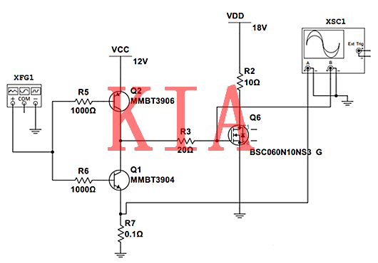 MOS管，圖騰柱，電路