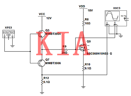 MOS管與三極管-圖騰柱驅(qū)動(dòng)電路|好文分享-KIA MOS管