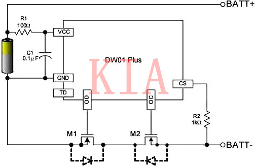 超詳細(xì)|鋰電池過(guò)充電、過(guò)放、短路保護(hù)電路-KIA MOS管
