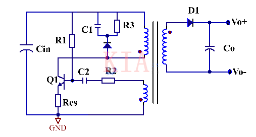 自激式開關(guān)電源特點(diǎn)、工作方式分析-KIA MOS管