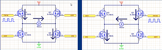 【H橋驅(qū)動模式】單極模式、雙極模式-KIA MOS管