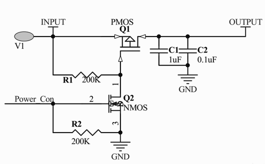 PMOS應(yīng)用上電控制、電池防反接、模塊電源開(kāi)關(guān)-KIA MOS管
