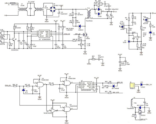 ZVS 反激 開關(guān)電源