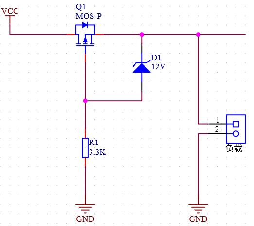 PMOS做雙向開關(guān)電路-PMOS防倒灌、防反接電路-KIA MOS管
