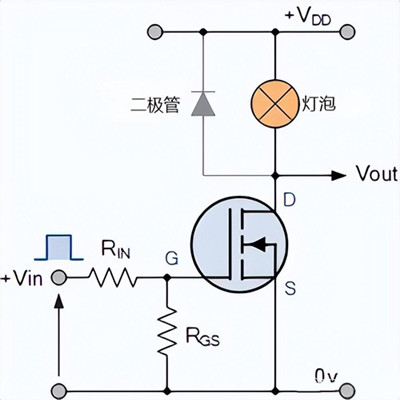 場(chǎng)效應(yīng)管開(kāi)關(guān)電路,電路設(shè)計(jì)圖文分享-KIA MOS管