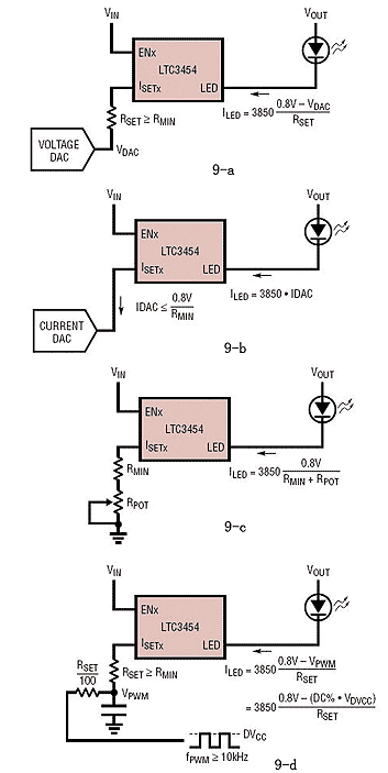 led亮度調節(jié)電路