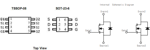 8205MOS管,8205場效應(yīng)管參數(shù),場效應(yīng)管8205a資料-KIA MOS管