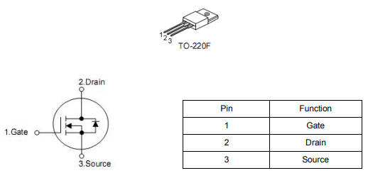 ?3n80場效應管,KIA3N80H參數(shù)引腳圖,原廠現(xiàn)貨-KIA MOS管