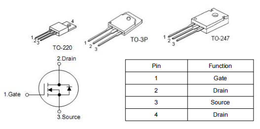 逆變器mos管,60v130a場(chǎng)效應(yīng)管,KIA2906AP參數(shù)資料-KIA MOS管