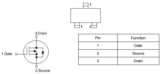 2301場效應(yīng)管,mos2301參數(shù)