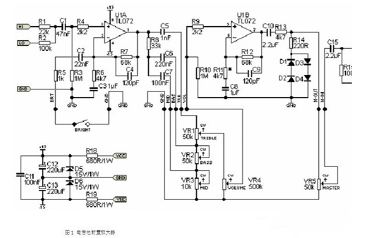音頻功率放大器電路,功放電路圖分享-KIA MOS管