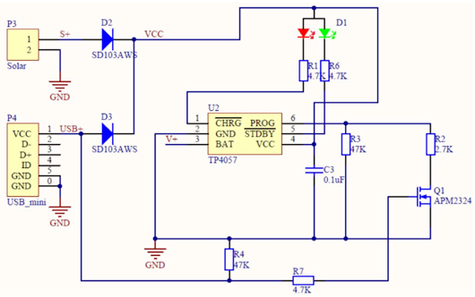 移動電源電路,原理