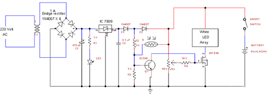 應(yīng)急電源,led應(yīng)急燈電路