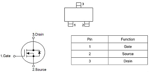ao3400參數(shù),30v5.8a mos管,KIA3400參數(shù)代換-KIA MOS管