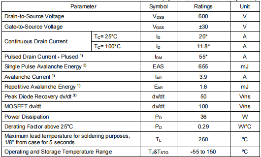 600v mos,60r180場效應(yīng)管