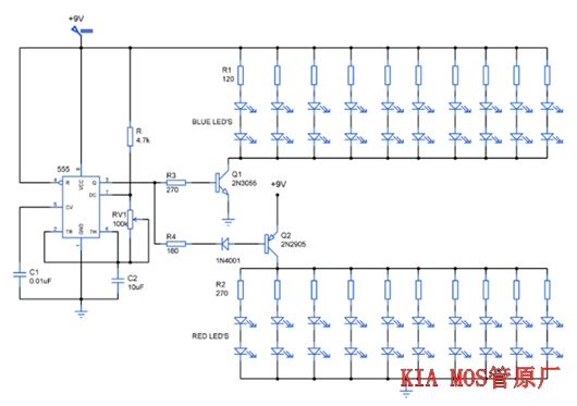 LED照明電路,原理