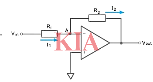 反相放大器,電路