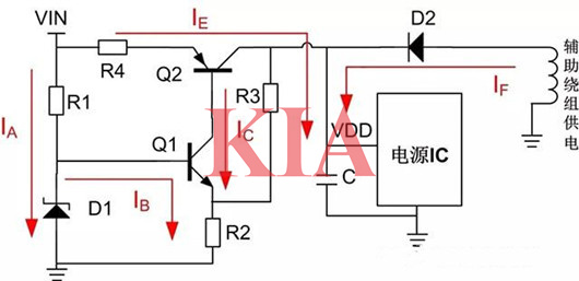 應急啟動電源電路,應急啟動電源原理-KIA MOS管