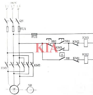制動(dòng)控制電路圖,原理