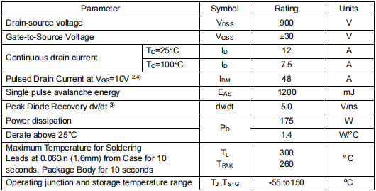 12a900v場(chǎng)效應(yīng)管,KNM6390A