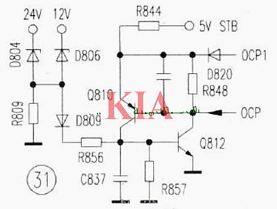 24v開關(guān)電源電路