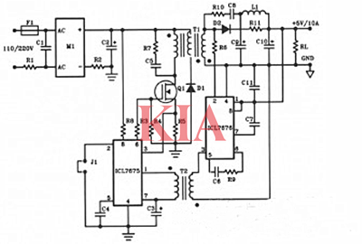 5v開關(guān)電源電路