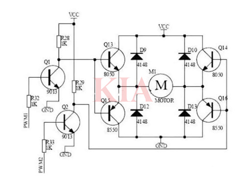 12v直流電機(jī)正反轉(zhuǎn)