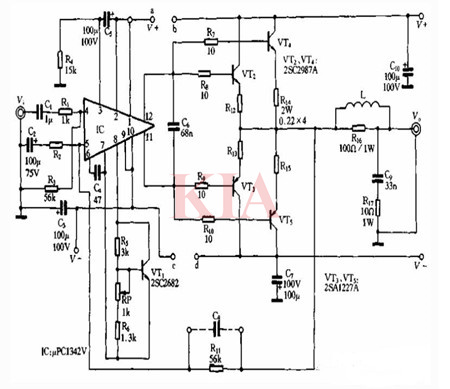 場(chǎng)效應(yīng)管功放電路