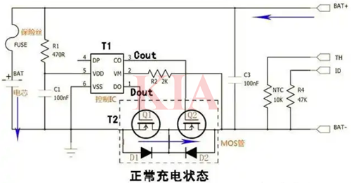 單節(jié)鋰電池保護(hù)電路