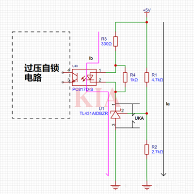自鎖電路,過壓保護(hù)