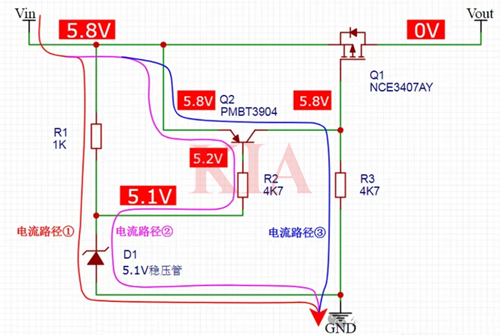 直流過壓保護(hù)電路