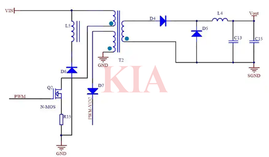 正激式開關(guān)電源和反激式開關(guān)電源-KIA MOS管